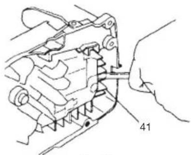 Tanaka TCS-3301PFS - Nettoyage des ailettes du cylindre (Fig. 36) - 1