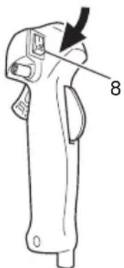 Tanaka TCG31EBSP - Arrêt de la débroussailleuse (Fig. 26) - 1