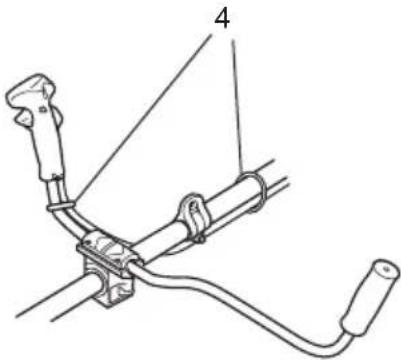 Tanaka TCG31EBSP - Démontez le support de poignée (3). (Fig. 3) - 2