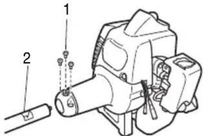 Tanaka TCS27EPAP - Arbre d'entraînement du moteur (Fig. 1) - 1