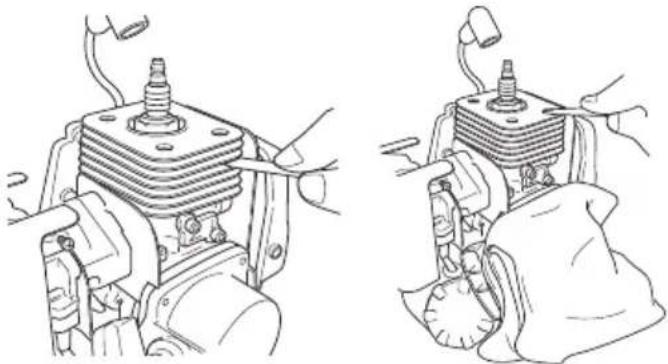 Tanaka TCS27EPAP - Cylinder (Engine cooling) (Fig. 33) - 1