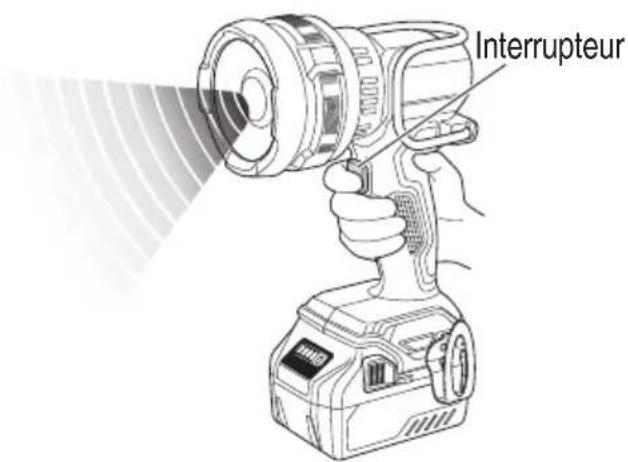 METABO UB18DH - Mode stroboscopique - 1