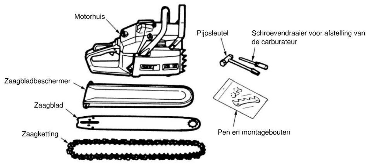 Tanaka ECV-5601 - Installing Guide Bar and Saw Chain - 1