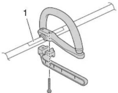 Tanaka TCG24ECPSL - Installation of handle (Fig. 1) - 1