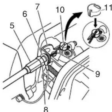 Tanaka TCG27EBSP - Throttle wire / stop cord - 3