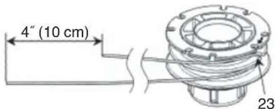 4" (10 cm) 23