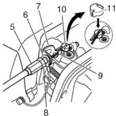 Tanaka TCG27EBDP - Cable del acelerador / cable de parada - 2