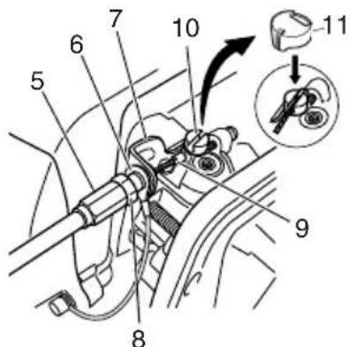 Tanaka TCG24EBSP - Cable del accelerator / cable de parada - 3