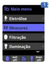 HAYWARD AquaRite LT SV - Medições - 1