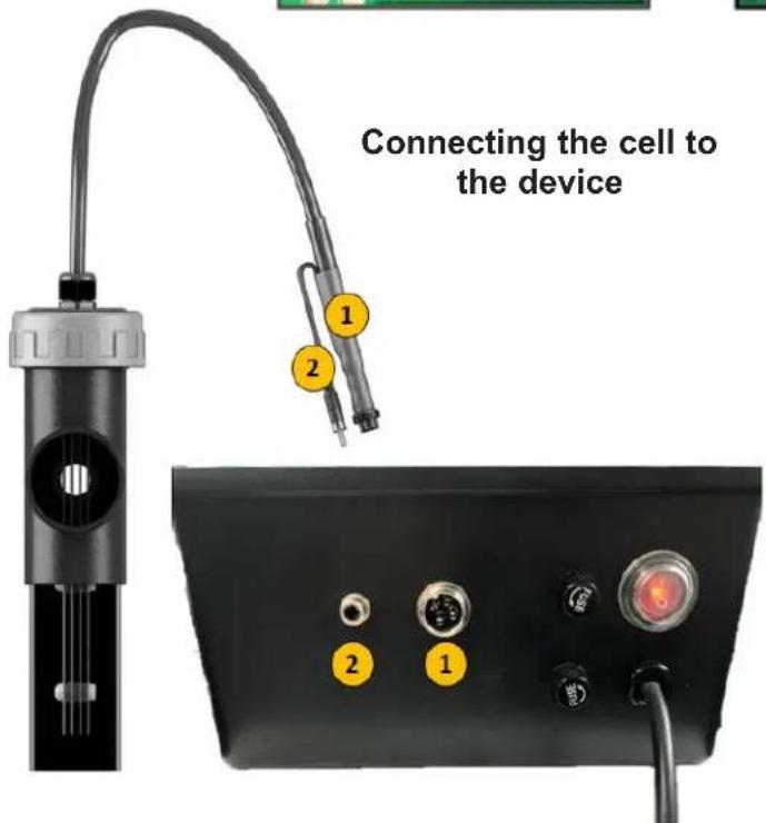 HAYWARD AquaRite LT SV - Direction of chips - 4