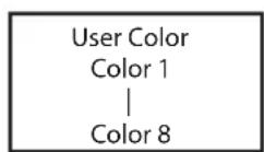 Cameo DROP B4 - STAND-ALONE-BETRIEBSART USER COLOR - 1