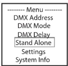Cameo DROP B4 - STAND-ALONE-BETRIEBSART STATIC - 5