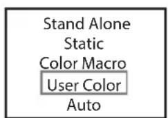 Cameo DROP B4 - STAND-ALONE-BETRIEBSART STATIC - 6
