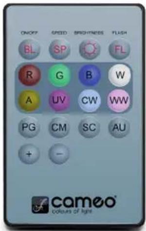 Cameo DROP B4 - TÉLÉCOMMANDE INFRAROUGE (en option) - 1