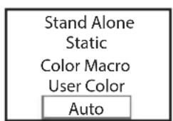 Cameo DROP B4 - MODE DE FONCTIONNEMENT STAND-ALONE STATIC - 8