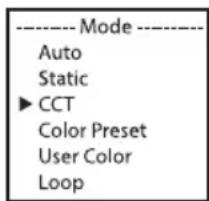 Cameo FLAT PRO 7 G2 - CCT STANDALONE MODE (CORRELATED COLOR TEMPERATURE) - 2