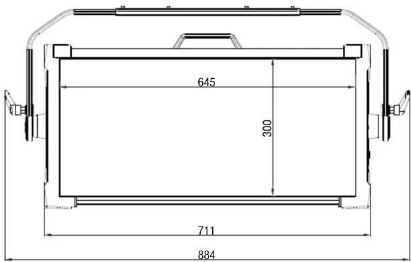 Cameo S4 IP - DIMENSIONS (mm) - 2