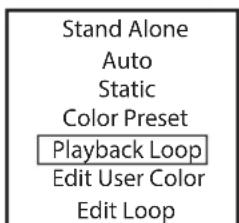 Cameo STUDIO PAR 6 G2 - TRYB PRACY STANDALONE COLOR PRESET - 4