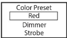 Cameo STUDIO PAR 6 G2 - COLOUR PRESET STANDALONE MODE - 3