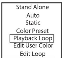Cameo STUDIO PAR 6 G2 - PLAYBACK LOOP STANDALONE MODE - 2
