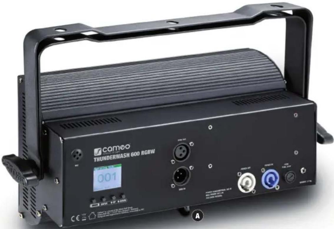Cameo THUNDERWASH 600 RGBW - INSTALLAZIONE E MONTAGGIO - 2