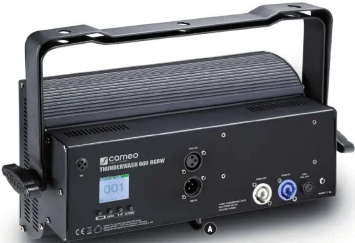 Cameo THUNDERWASH 600 RGBW - USTAWIANIE I MONTAŻ - 2
