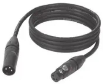 Coiled black cable with two connectors (no text or symbols visible)