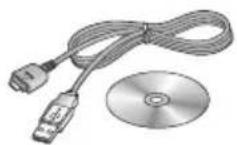 LG Chocolate TG800 - USB Data cable / PC\_Sync CD - 1