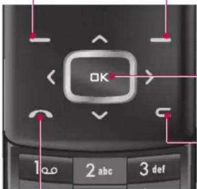 LG Chocolate TG800 - Open view - 2