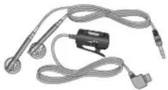 LG Chocolate TG800 - Stereo headset - 1