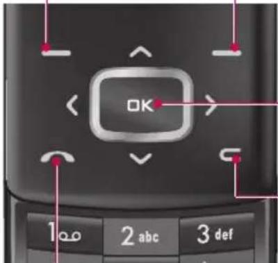 LG Chocolate TG800F - Maintenez enfoncée la touche - 1