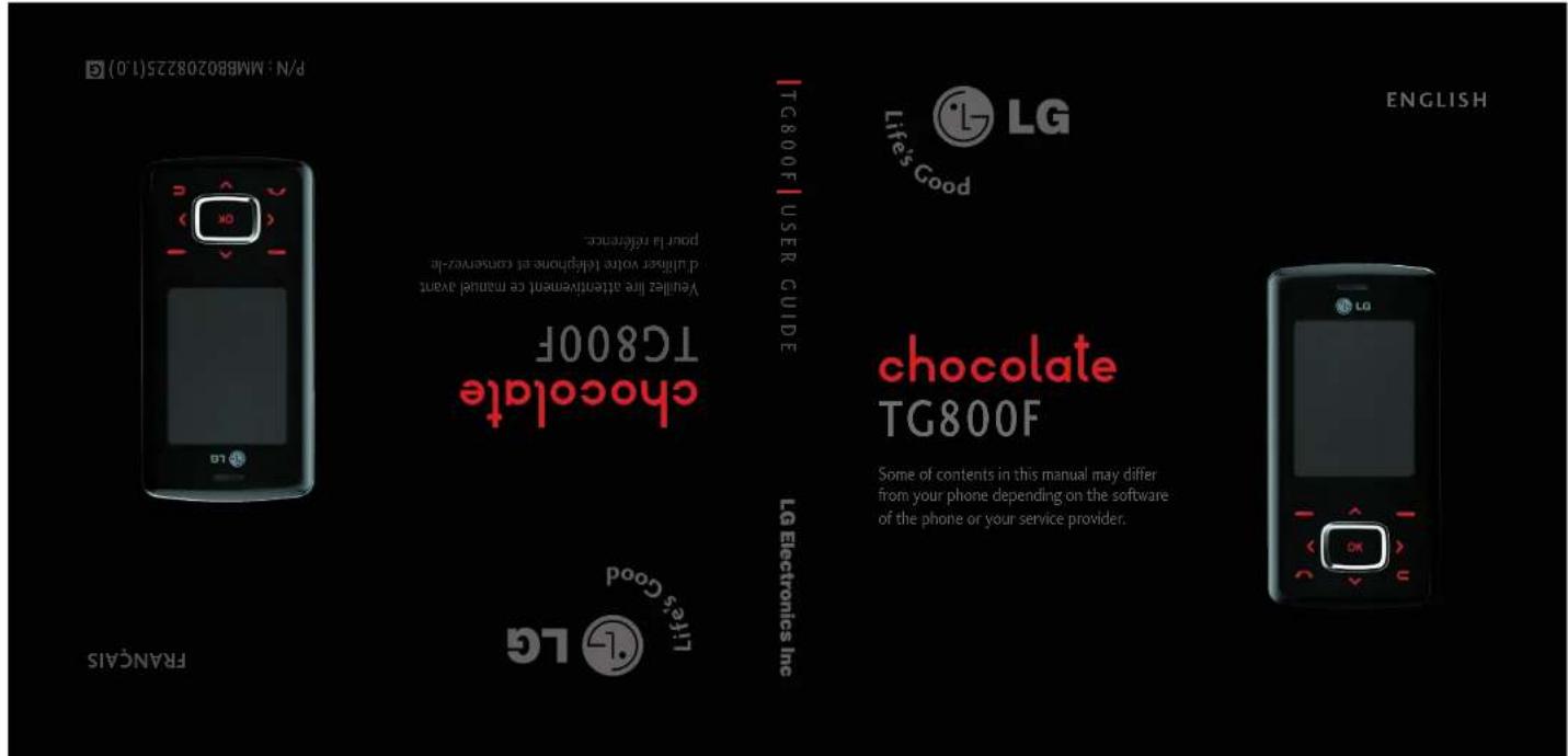 LG Chocolate TG800F - 4