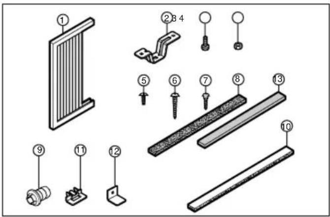 LG R1001E - Installation Kits Contents - 1