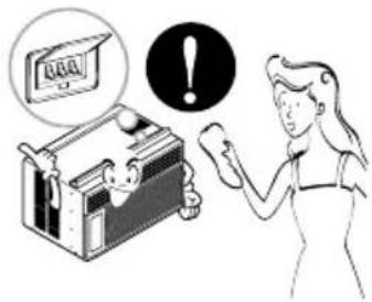 LG R1001E - Turn off the main power switch when not using it for a long time. - 3