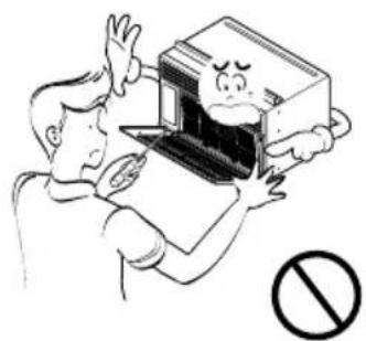 LG R1001E - Do not place the power cord near a heater. - 2