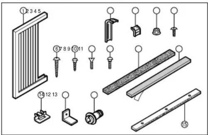 LG R1001E - Installation Kits Contents - 1