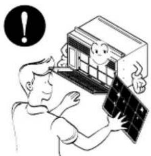 LG R1001E - Mettez l'interrupteur principal sur la position arrêt (off) au cas où le climatiseur ne serait pas utilisé pendant une longue période de temps. - 8