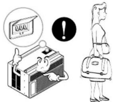LG R1001E - Turn off the main power switch when not using it for a long time. - 1