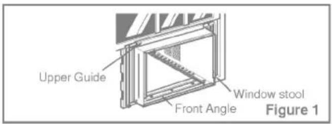 Upper Guide Window stool Front Angle Figure 1