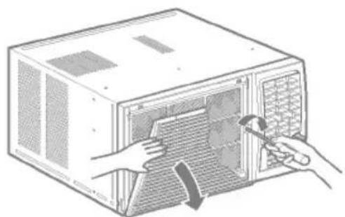 LG R0600S - How to Remove Front Grille - 4