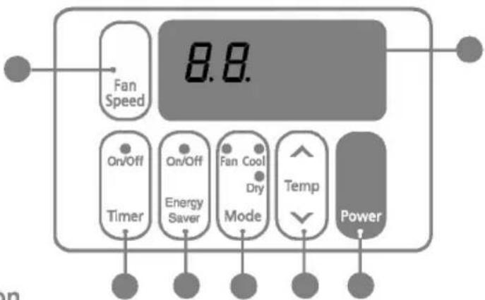 LG R0600S - Commandes - 1