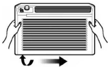 LG R0501M - HOW TO REMOVE THE FRONT GRILLE - 2