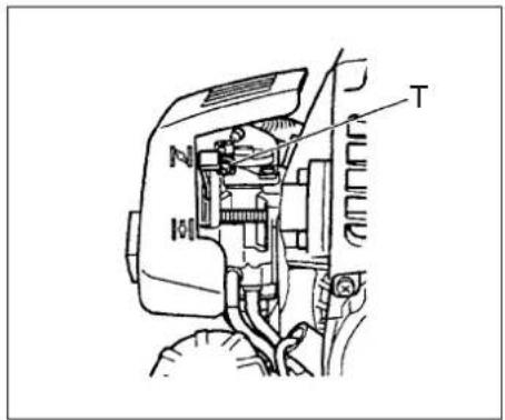 Technical diagram of a mechanical assembly with labeled parts and component annotations