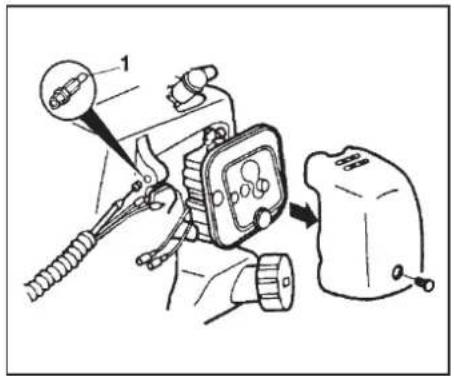 Tanaka TBC-260PF - Installation of handle (Fig. 1-3) - 2
