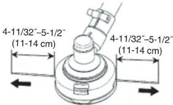 4-11/32"-5-1/2" (11-14 cm) 4-11/32"-5-1/2" (11-14 cm)