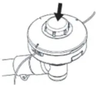 Tanaka TCG22EAP2SL - Adjusting line length - 2