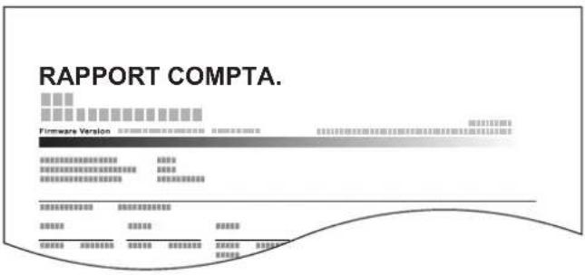 OLIVETTI d-Copia 3202MF - Imprimer rapport/liste - 3