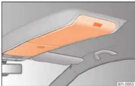 SEAT Alhambra (2023) - Vide-poches de la console de pavillon - 1