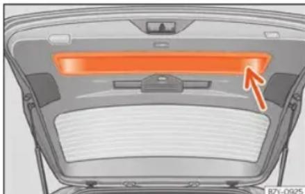 SEAT Alhambra (2023) - Fermeture du coffre à bagages - 1