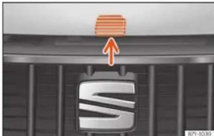 SEAT Alhambra (2023) - Ouverture et fermetre du capot-moteur - 2